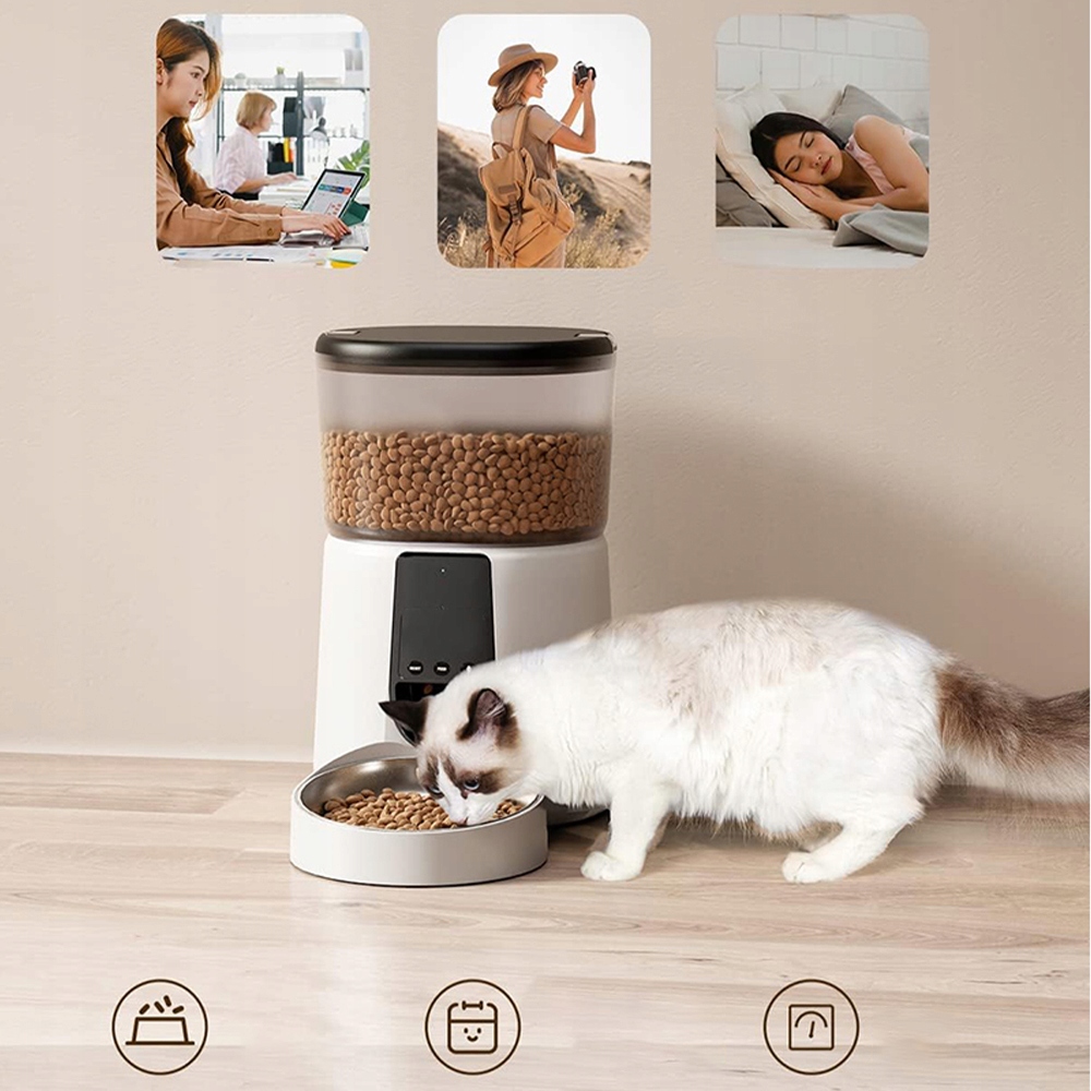 Automatinis maisto dozatorius šunų/kačių maistui  „wifi“