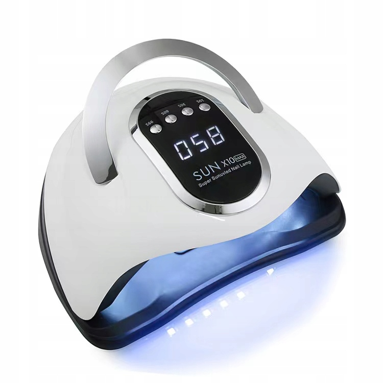 Uv led nagų lempa 280w hibridams, geliams, stipriems hibridams su ekranu