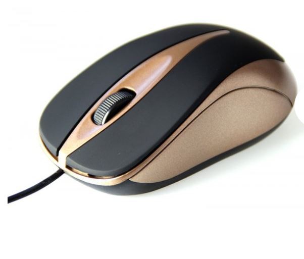 Optinė pelė mediatech mt1091mo, juoda/ruda