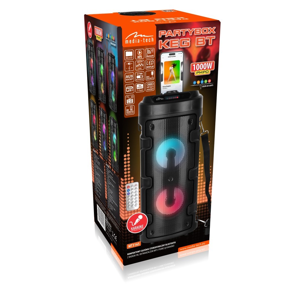 Nešiojamas garsiakalbis media-tech mt3165