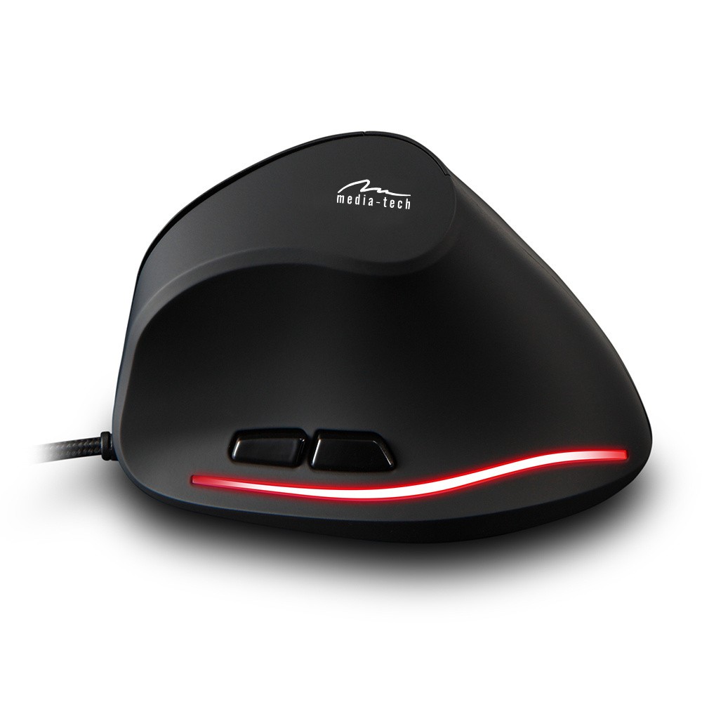 Vertikali pelė media-tech mt1122, juoda