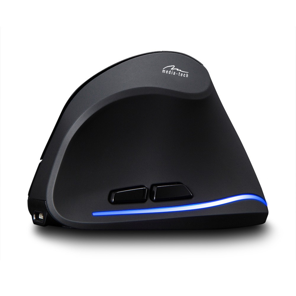 Vertikali pelė media-tech mt1123, juoda