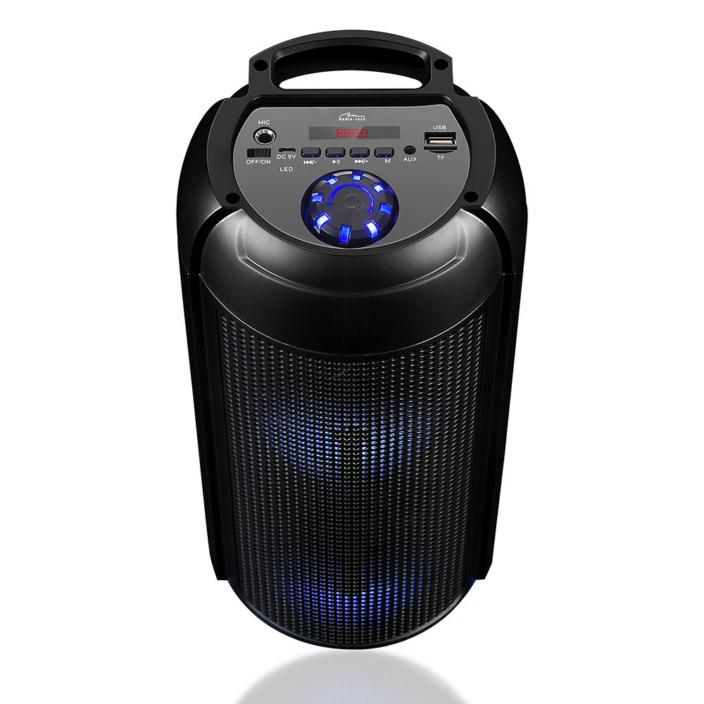 Nešiojamas garsiakalbis media-tech boombox mt3174, juoda