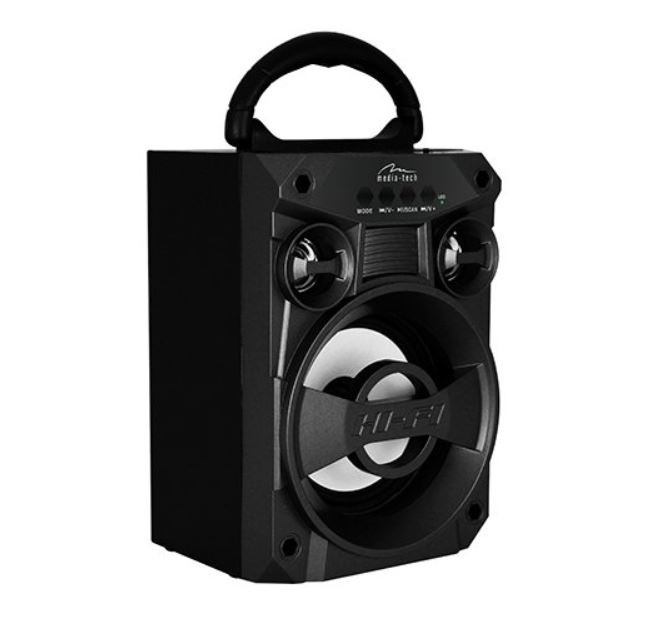Garsiakalbis media-tech boombox lt microsd, juoda