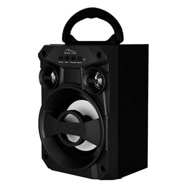 Garsiakalbis media-tech boombox lt microsd, juoda