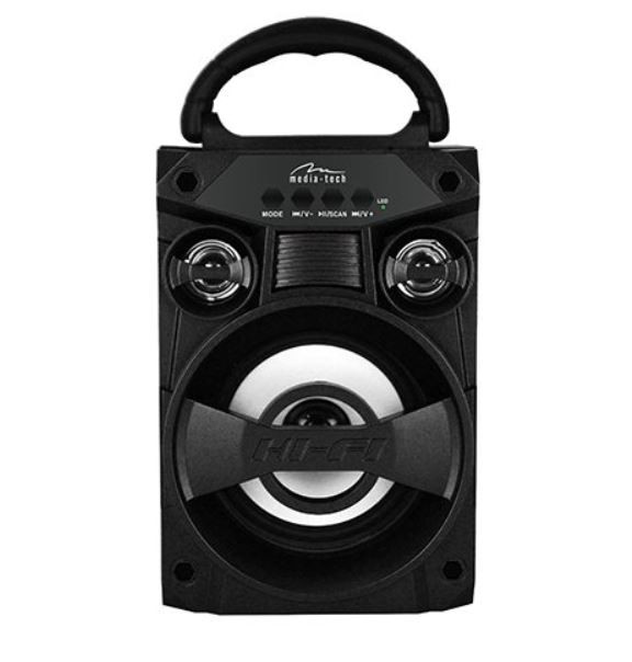 Garsiakalbis media-tech boombox lt microsd, juoda