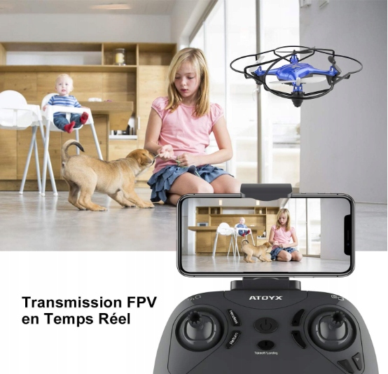 Dronas su hd fpv kamera - wifi