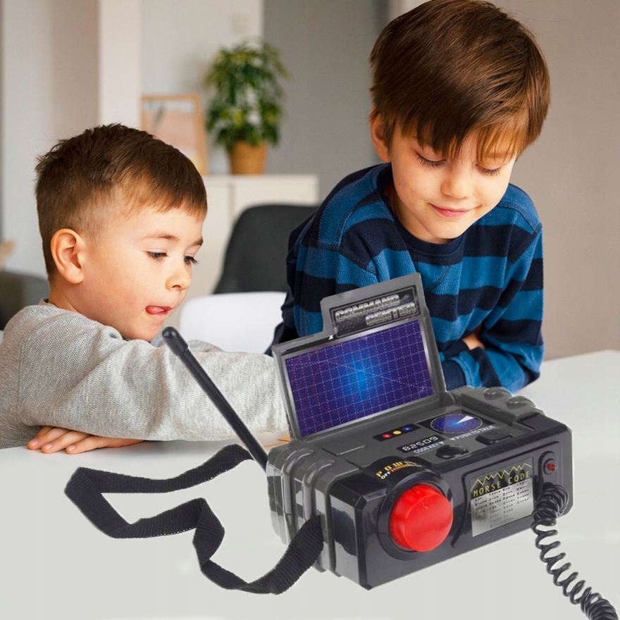 Walkie talkie racijos, skirta vaikams 2 vnt., iki 30 m