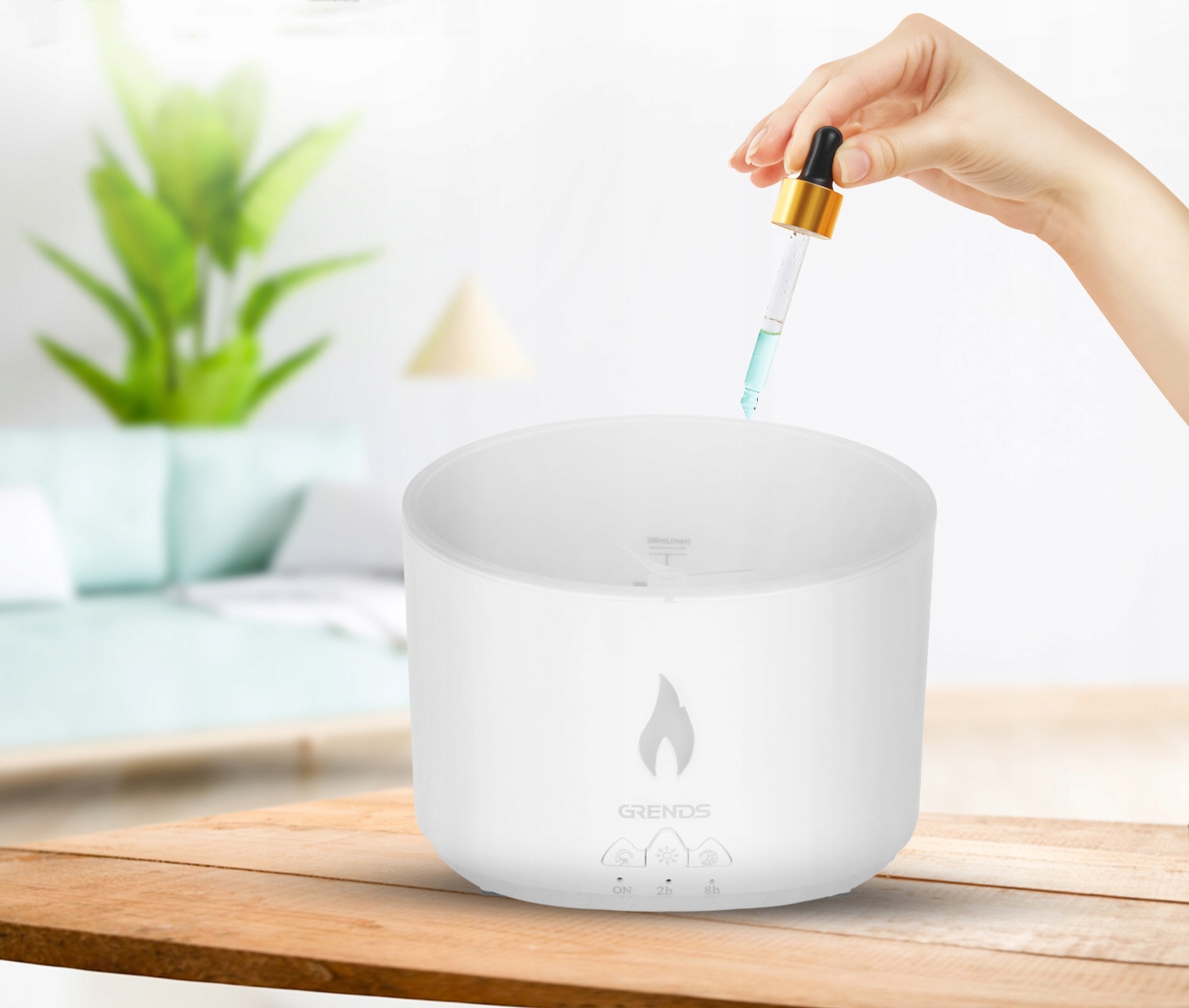 Oro drėkintuvas electo, ultragarsinė aromaterapija