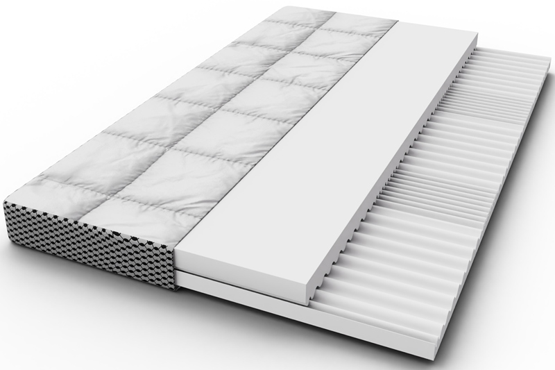 Materac Piankowy Strefowy Aero Premium LUX 140x70 - Komfort i Zdrowy Sen