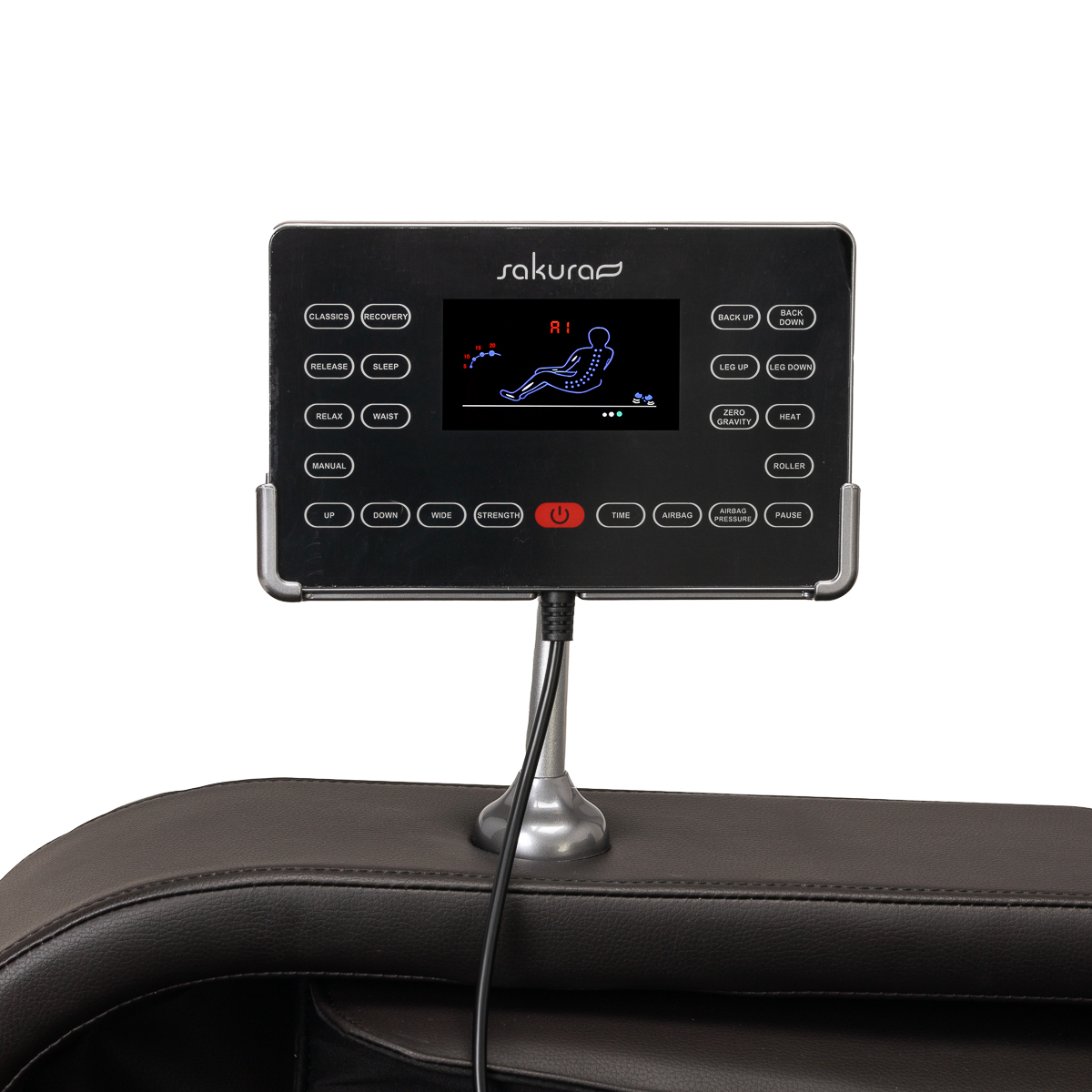 Masažinis fotelis Sakura Comfort Plus 806 - juodas