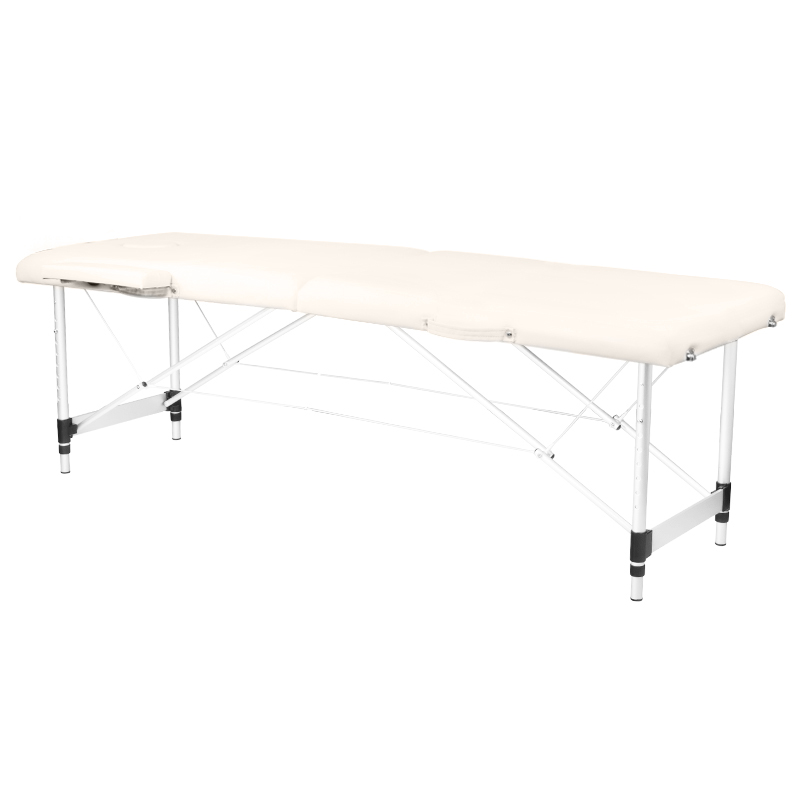 Sulankstomas masažo stalas Komfort, 2 segmentų, Beige
