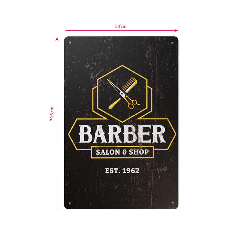 Barberio dekoratyvinė lentelė B035