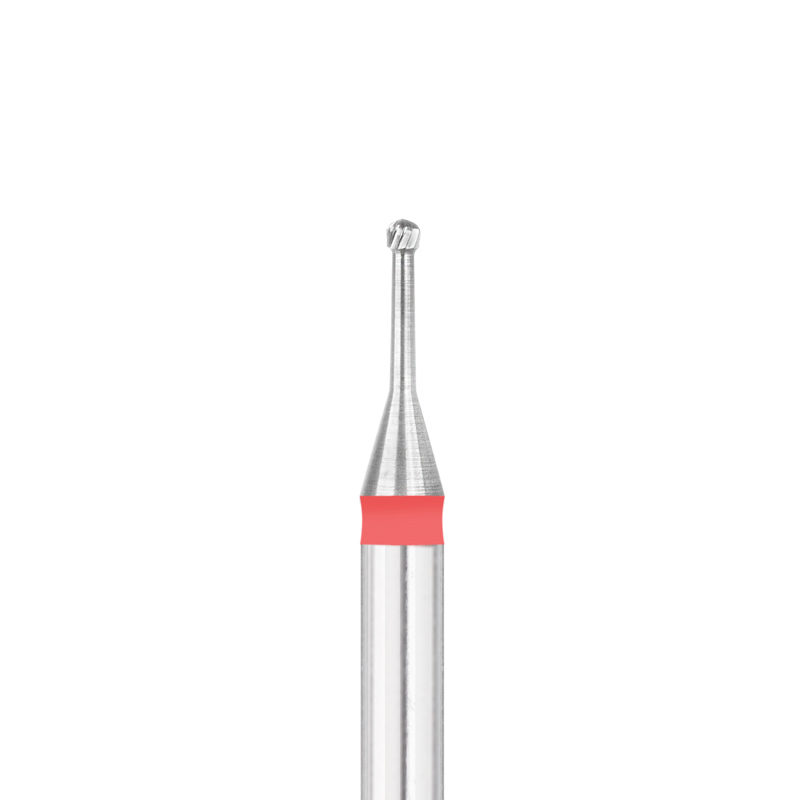 Apvalus frezos antgalis Exo Professional Carbon Ball, 1 mm, rd, 1 vnt.