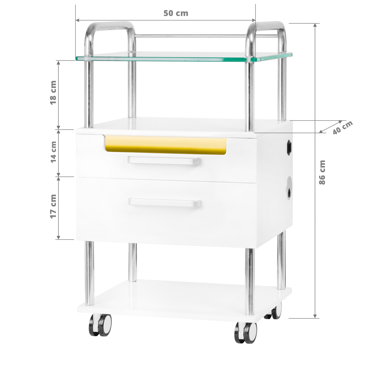 Kosmetologo / podologo staliukas 6052T