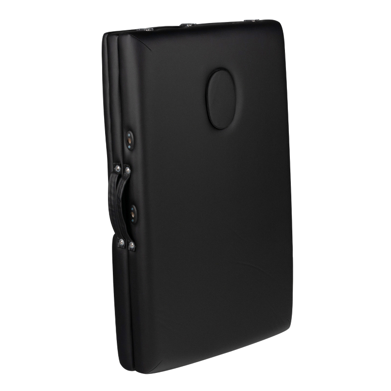 Sulankstomas masažo stalas ALU COMFORT 2 BLACK
