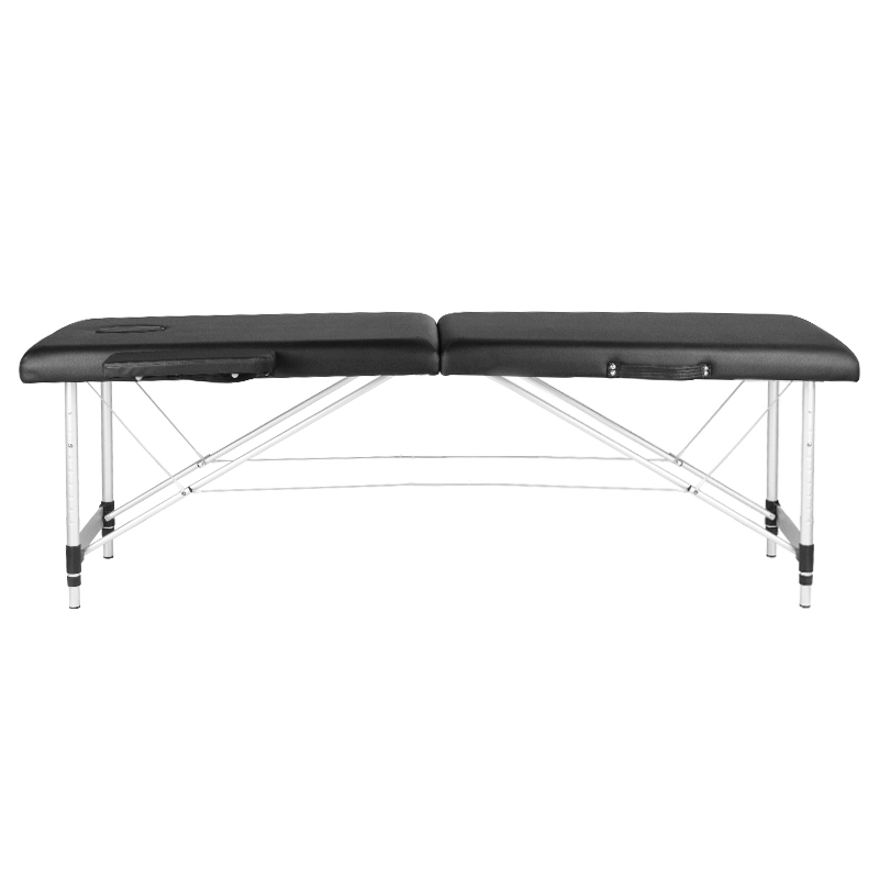 Sulankstomas masažo stalas ALU COMFORT 2 BLACK