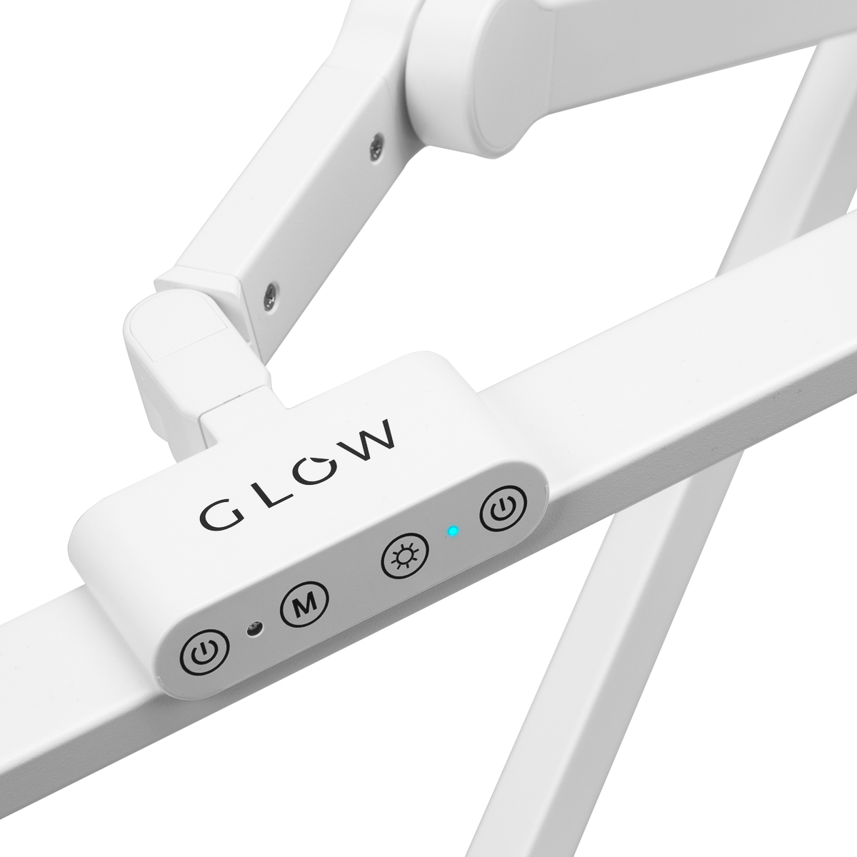 GLOW L03 tvirtinama manikiūro lempa, balta