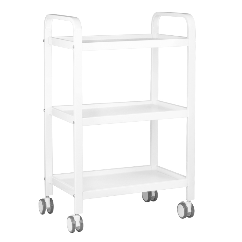 Kosmetologinis vežimėlis Beauty White HS09