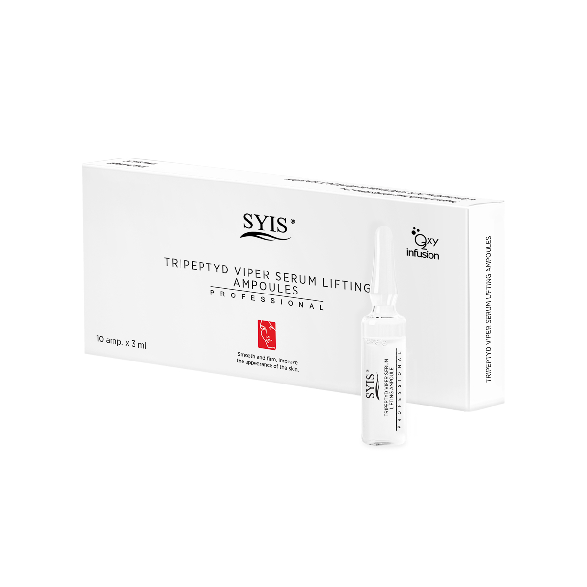Ampulės TRIPEPTYD VIPER – intensyvi liftinguojanti priežiūra brandžiai odai 10 x 3 ml