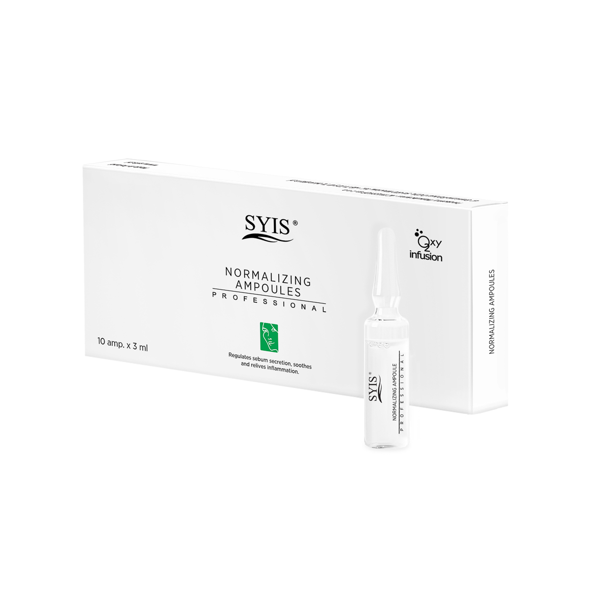Ampulės su cinku ir vitaminu PP Syis, 10x3 ml