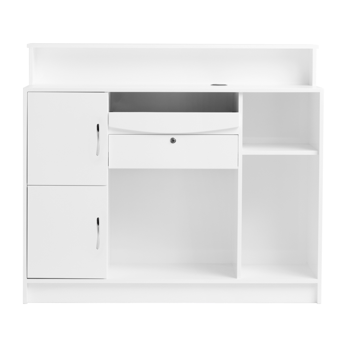 Gabbiano G26W registratūros stalas, baltas