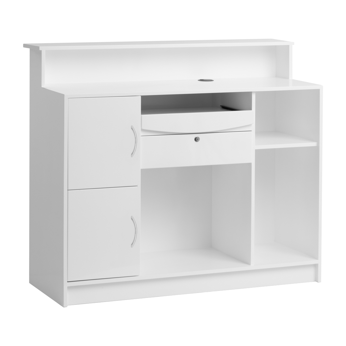 Gabbiano G26W registratūros stalas, baltas