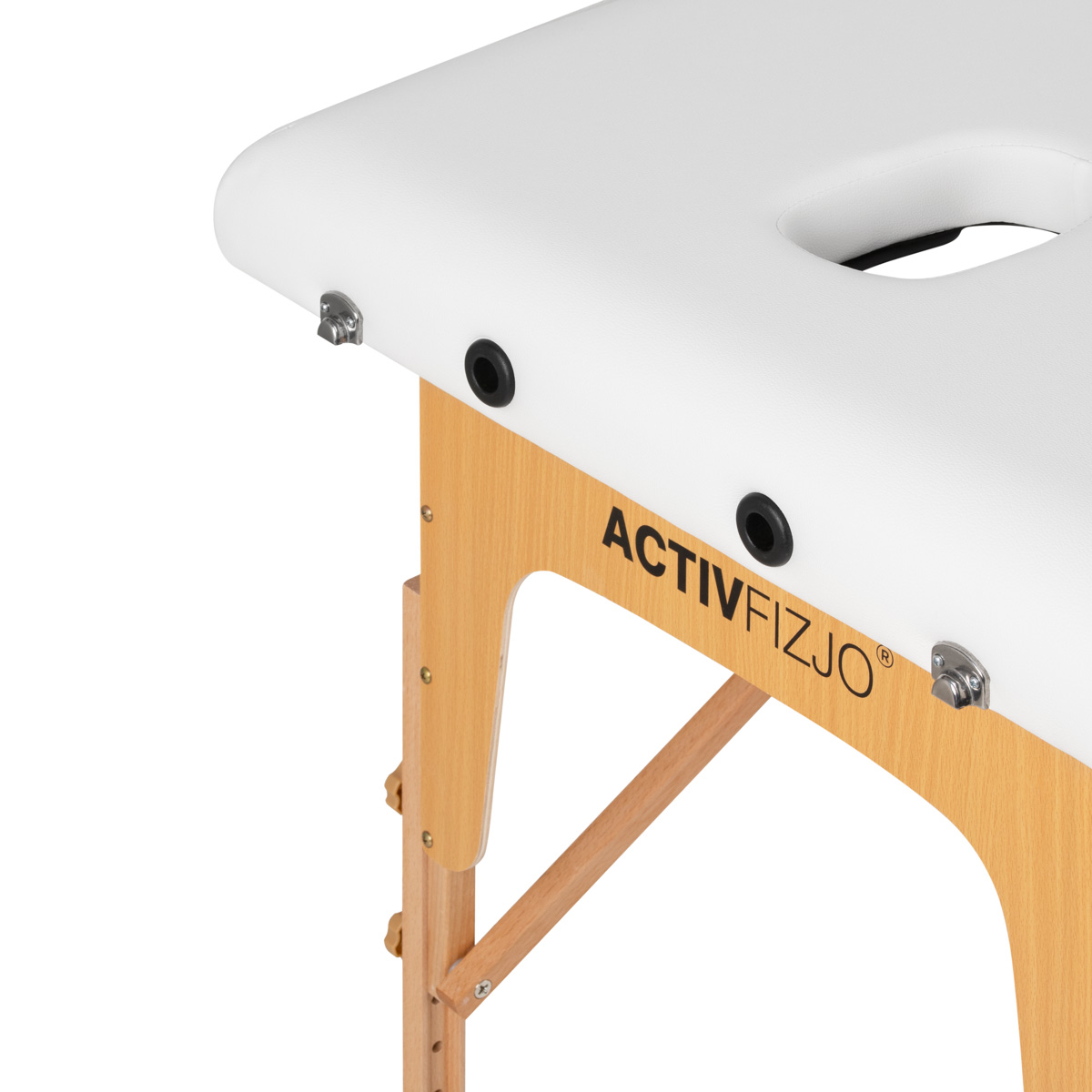 Masažo stalas Komfort Activ Fizjo Lux 3, baltas