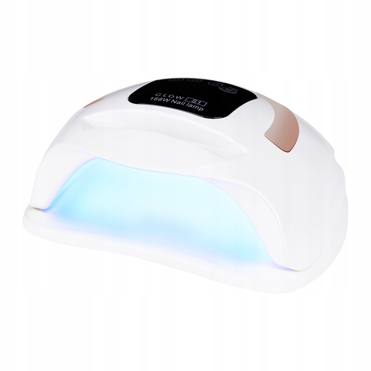 Nagų lempa activeshop uv/led s1 glow dual 168w white gold