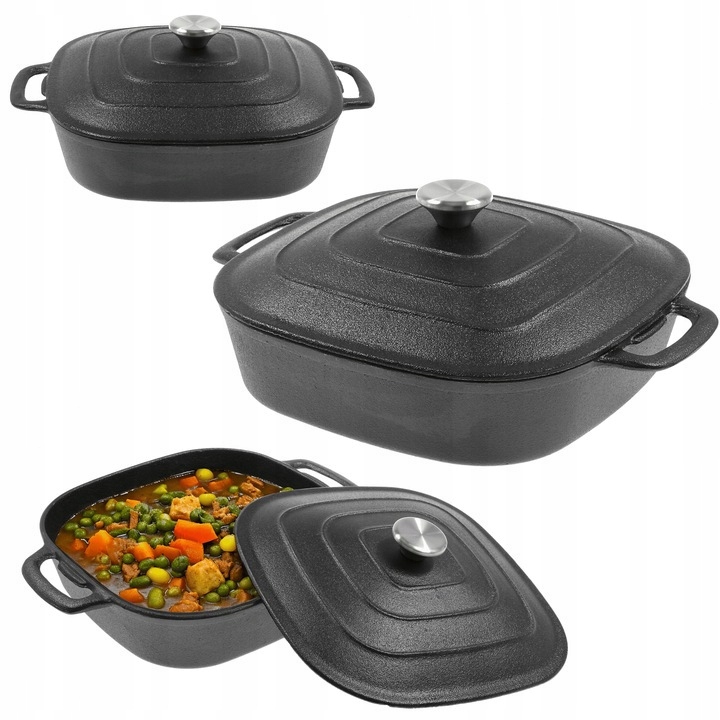 Ketaus keptuvės deep heat 4,8 l 28cm