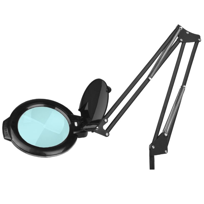 Kosmetologinė LED lempa Moonlight 8013/6, juodos spalvos