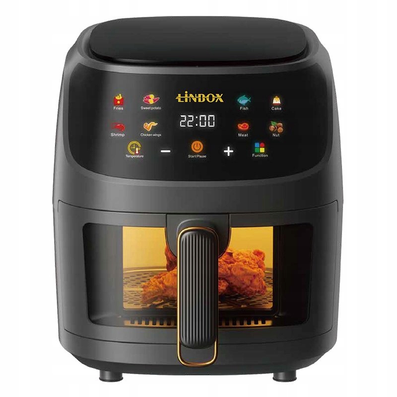 Karšto oro gruzdintuvė linbox 1400 w 5 l