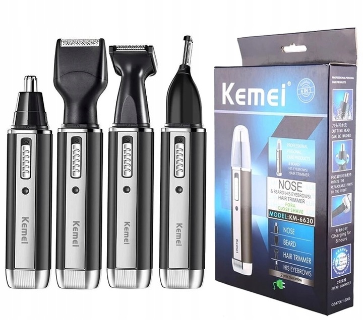 4in1 Plaukų kirpimo mašinėlė Kemei