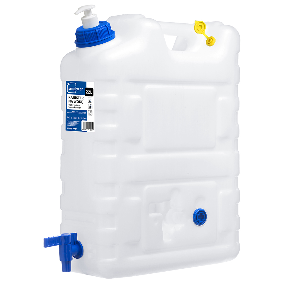 Kelioninis praustuvas su dozatoriumi, 20 L