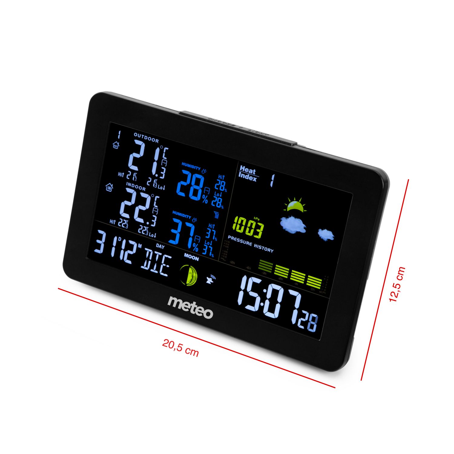 Meteorologijos stotis METEO SP99 LCD VA
