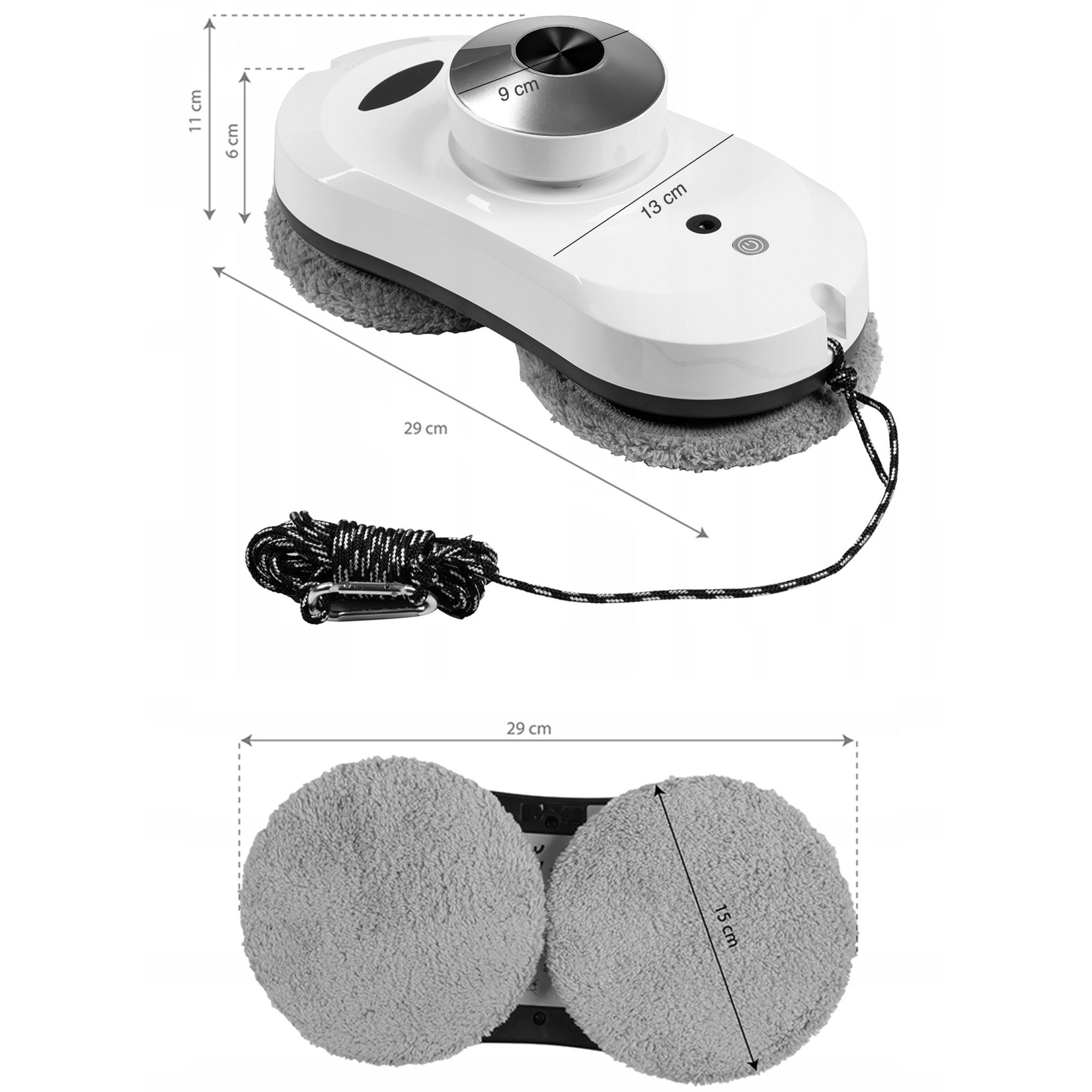 Automatinis langų plovimo robotas WEBBER WM 169