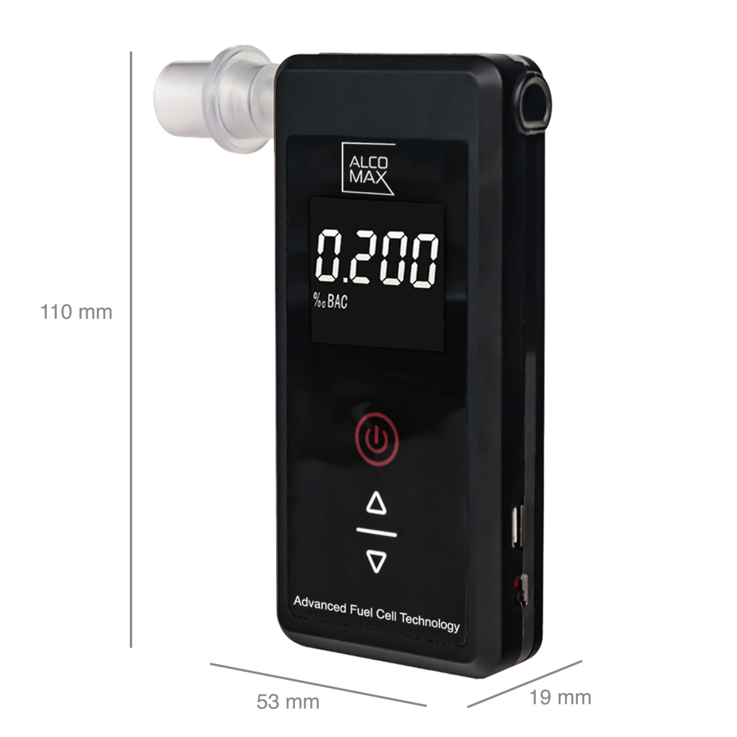 Elektrocheminis alkotesteris meteo ax7