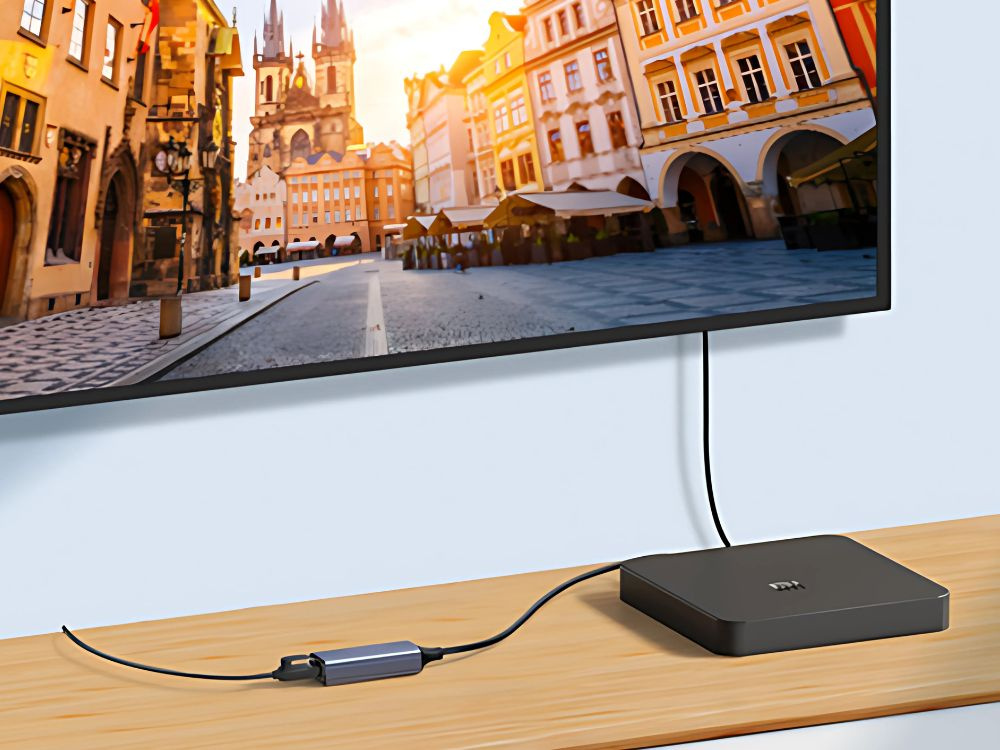 Usb ethernet adapteris