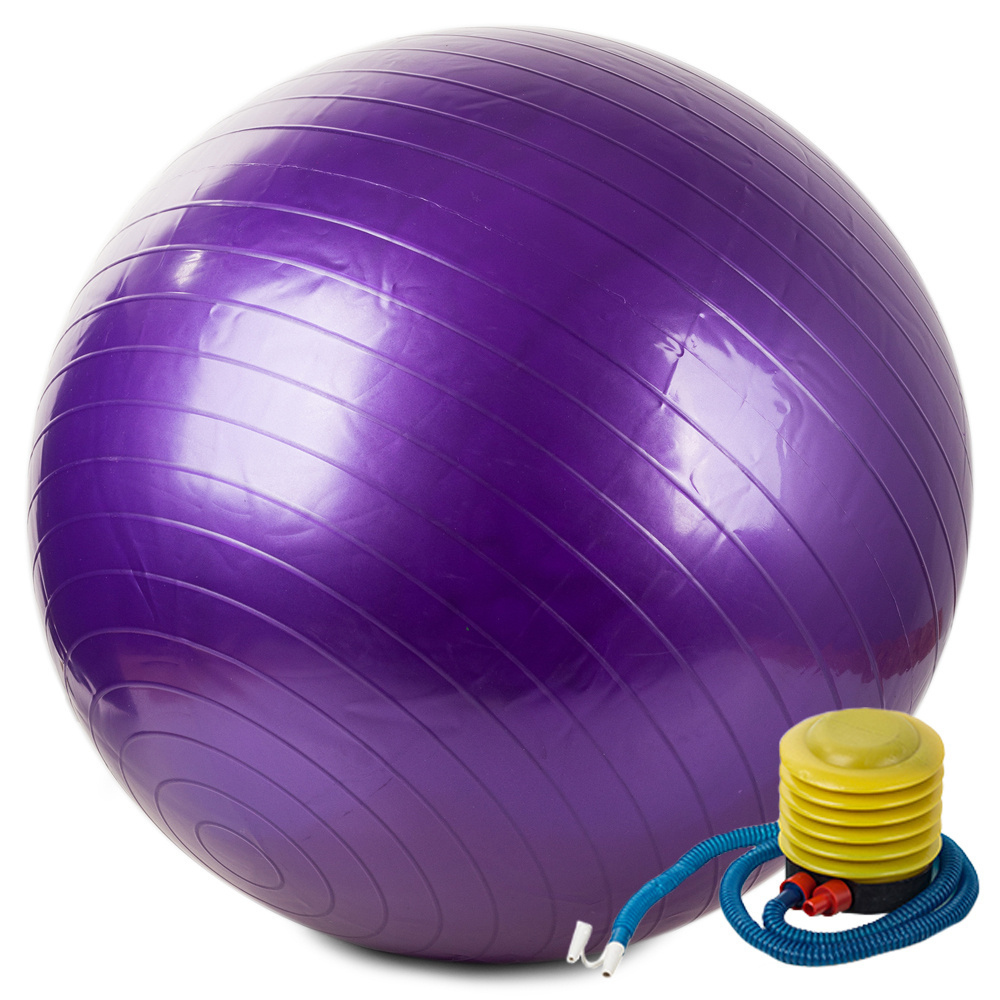 Gimnastikos kamuolys 65 cm su pompa