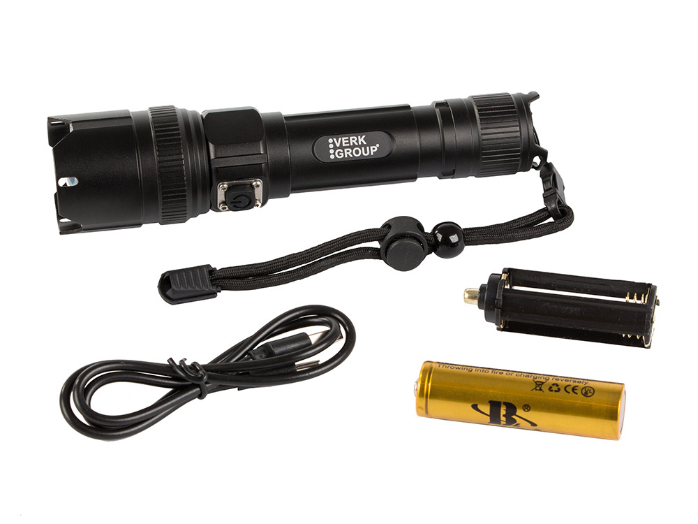 Taktinis žibintuvėlis bailong l8 cree xhp99