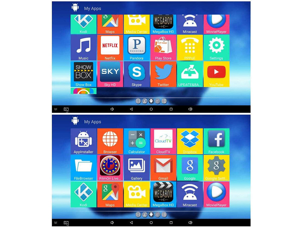 Multimedijos grotuvas android 4k