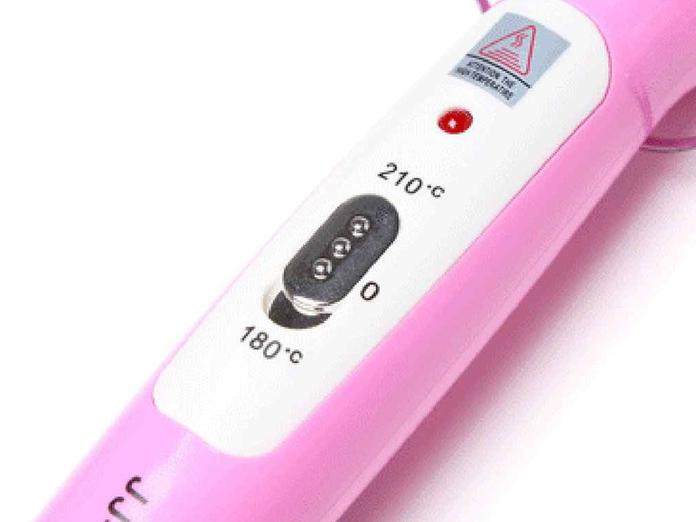 Keraminės plaukų garbanojimo žnyplės 40w, 180-210°c