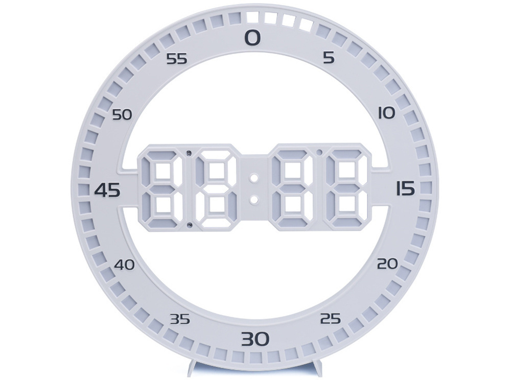 Elektroninis led laikrodis su žadintuvu ir termometru 3