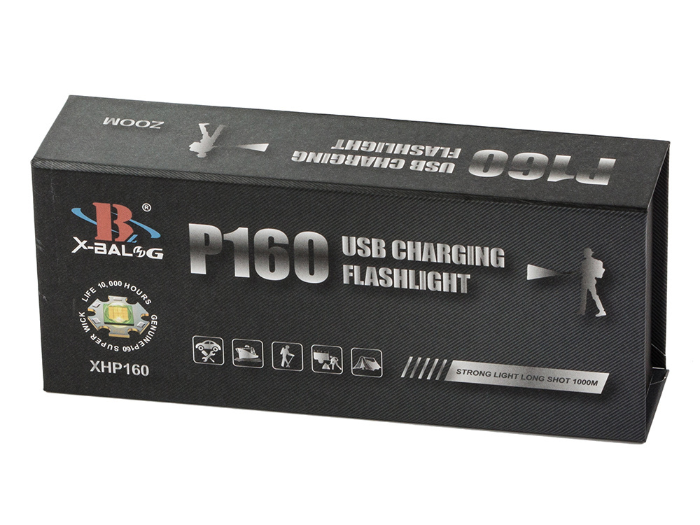 Žibintuvėlis bailong l-27 su led cree xhp160