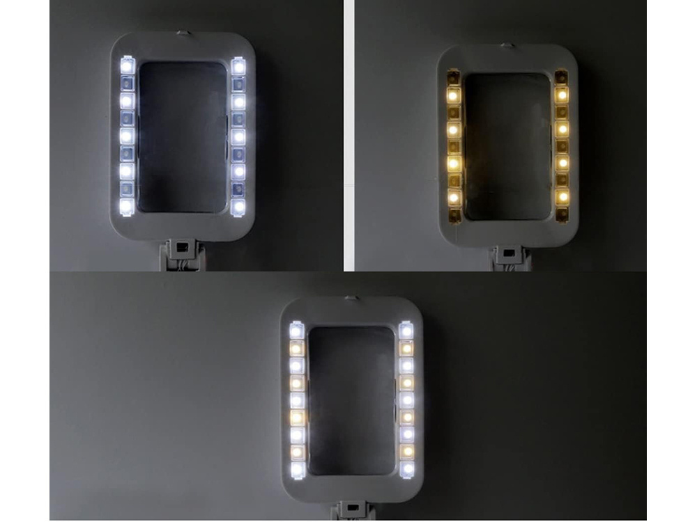 Stalinis padidinimo stiklas 3x su led apšvietimu