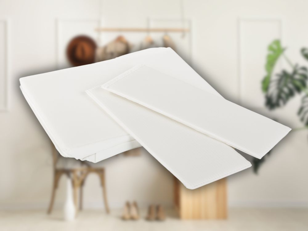 Poliesterinis tekstilės dėklas su dviem skyreliais 51x20x10 cm