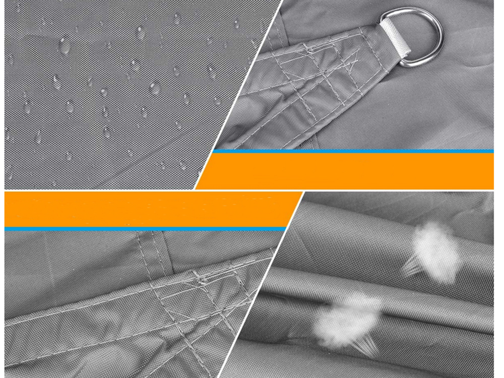 Apsauginis sodo tentas 3x2m pilkas