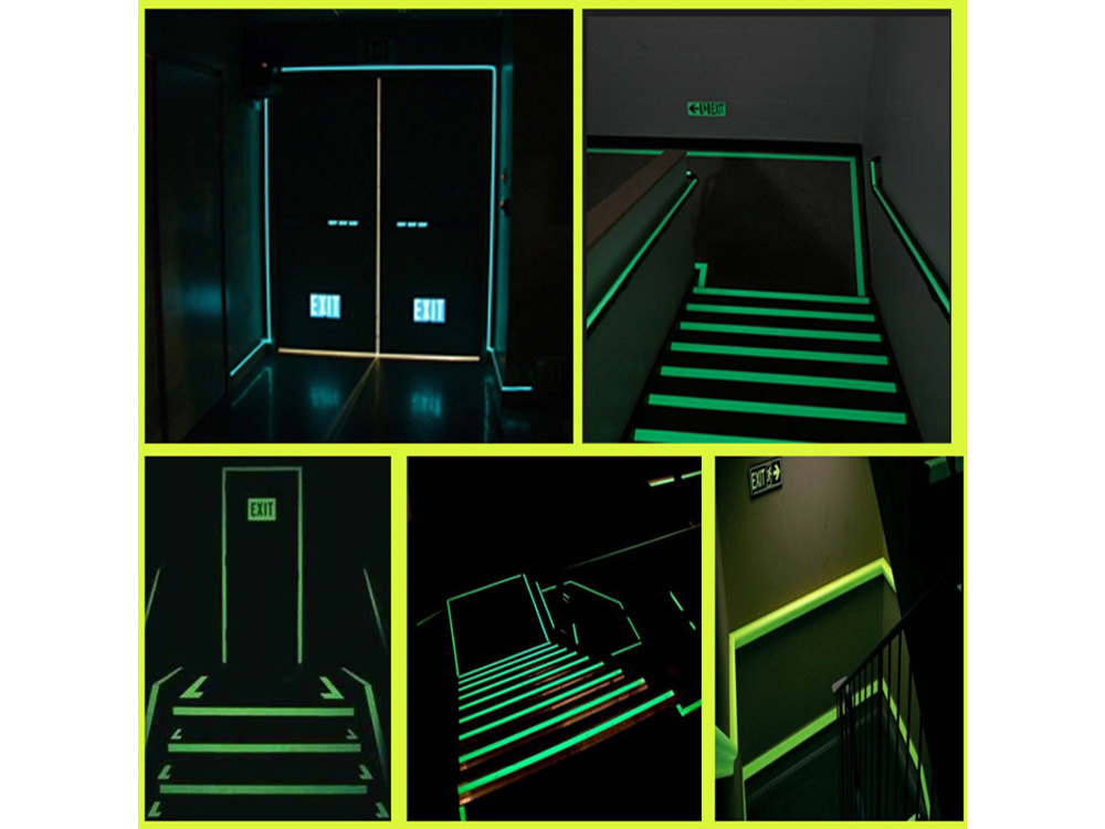 Fluorescencinė juosta 3m, 2cm pločio