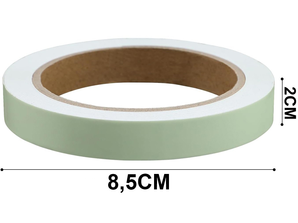 Fluorescencinė juosta 3m, 2cm pločio