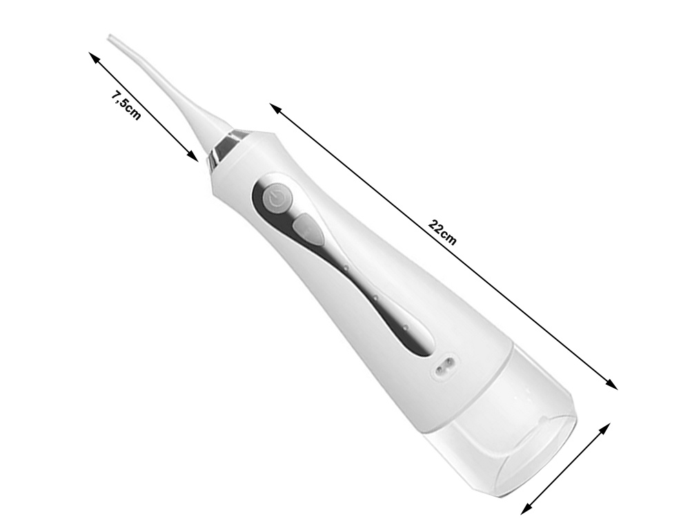 Belaidis dantų irigatorius su 230 ml
